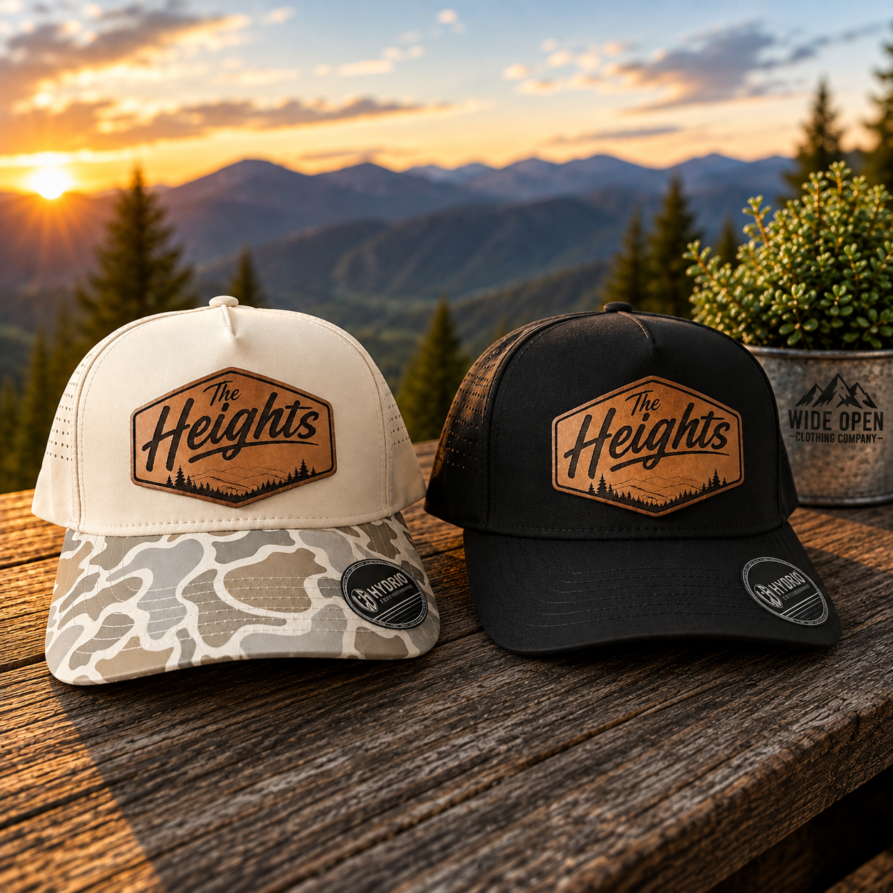 The Heights snapback hat