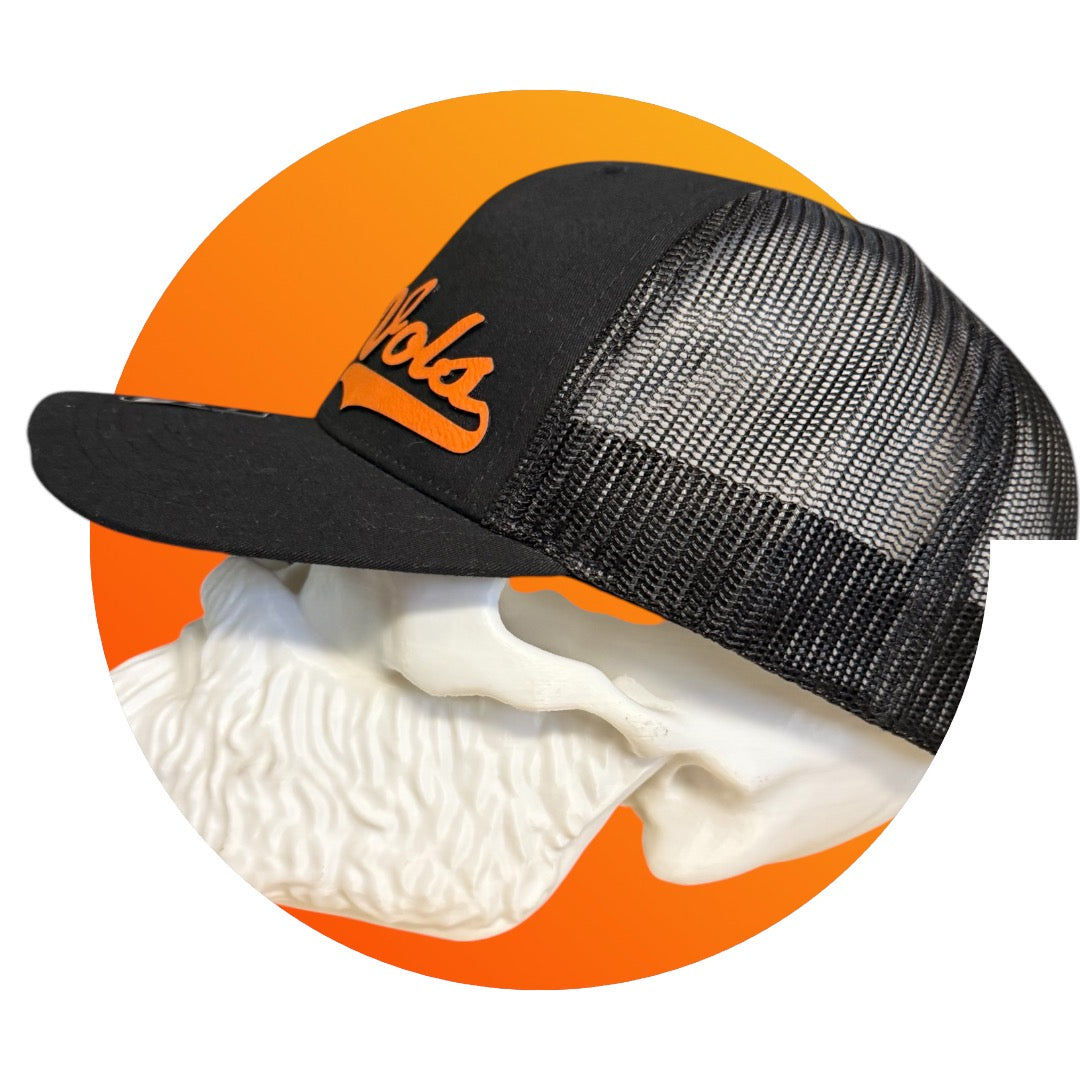Vols all black snap back